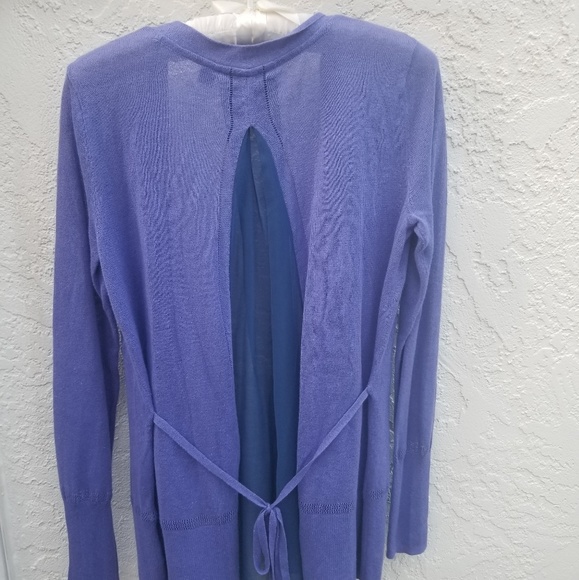 Simply Vera Vera Wang lilac cardigan - Picture 3 of 5